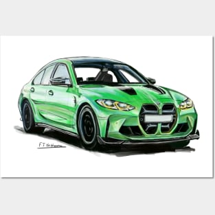 BMW M3 Posters and Art